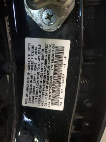 Photo 11 VIN: 19XFB2F59CE095088 - HONDA CIVIC LX 