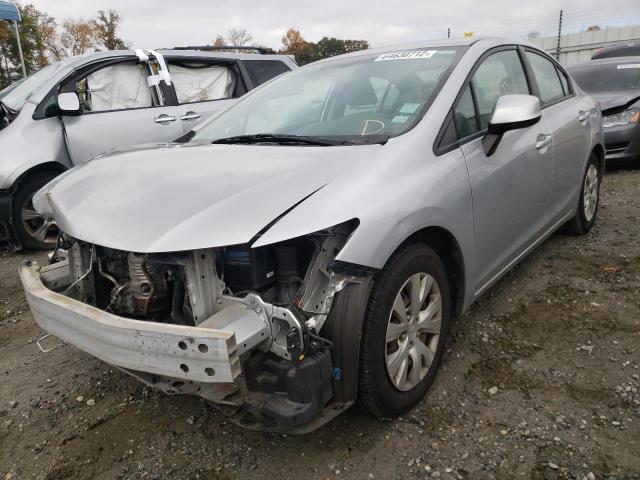 Photo 1 VIN: 19XFB2F59CE099674 - HONDA CIVIC LX 