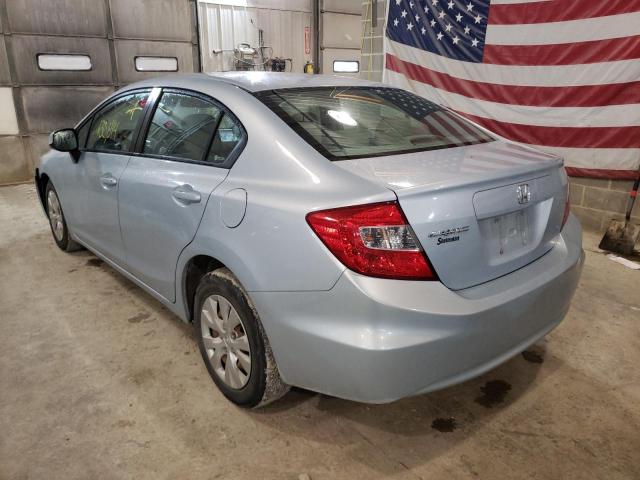 Photo 2 VIN: 19XFB2F59CE303308 - HONDA CIVIC LX 