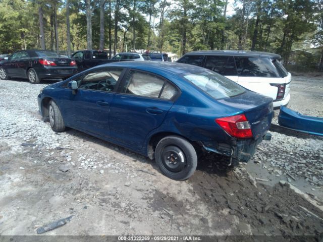 Photo 2 VIN: 19XFB2F59CE334588 - HONDA CIVIC SDN 