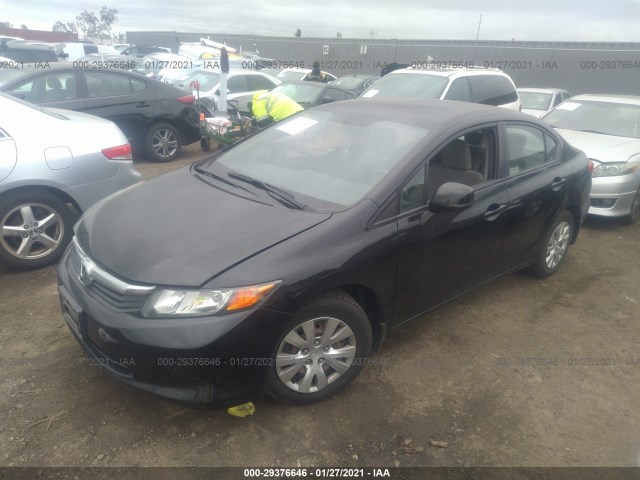 Photo 1 VIN: 19XFB2F59CE351391 - HONDA CIVIC SDN 