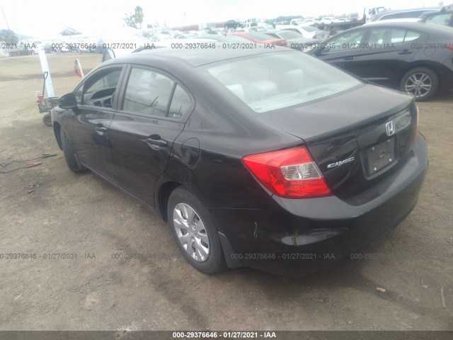 Photo 2 VIN: 19XFB2F59CE351391 - HONDA CIVIC SDN 