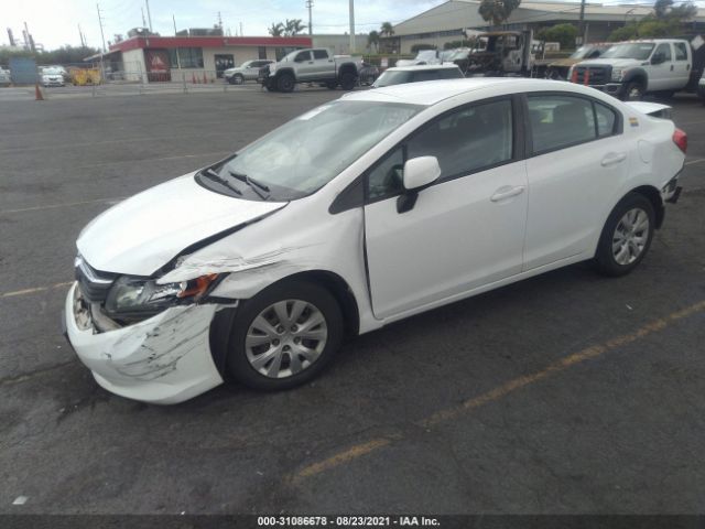 Photo 1 VIN: 19XFB2F59CE358177 - HONDA CIVIC SDN 