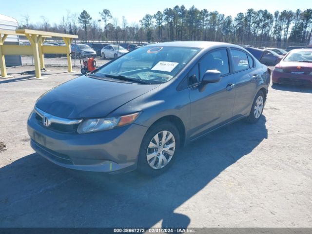 Photo 1 VIN: 19XFB2F59CE387548 - HONDA CIVIC 