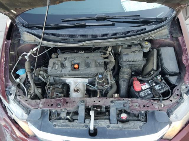 Photo 6 VIN: 19XFB2F59CE389672 - HONDA CIVIC LX 