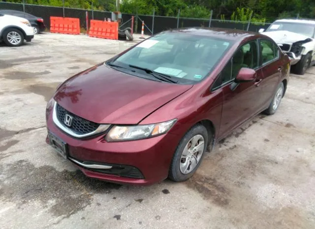 Photo 5 VIN: 19XFB2F59DE004483 - HONDA CIVIC SDN 