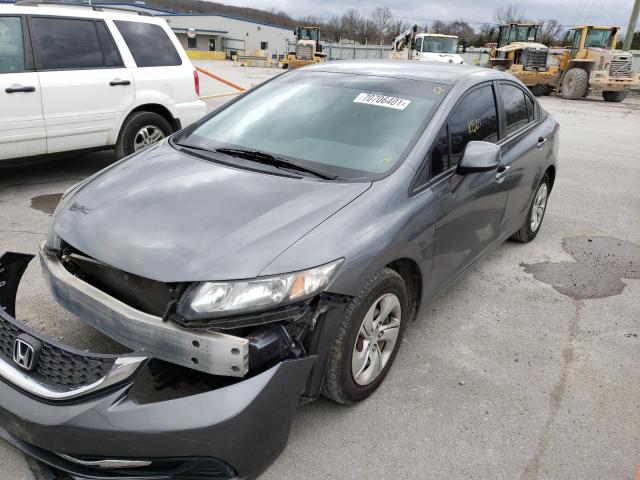 Photo 1 VIN: 19XFB2F59DE017279 - HONDA CIVIC LX 