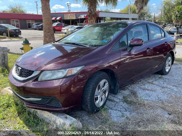 Photo 1 VIN: 19XFB2F59DE025074 - HONDA CIVIC SDN 