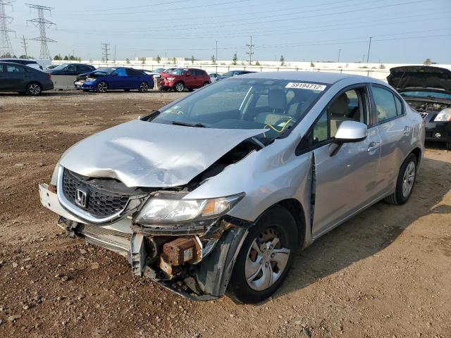 Photo 1 VIN: 19XFB2F59DE035930 - HONDA CIVIC LX 