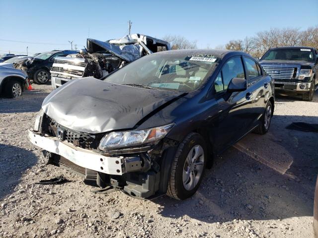 Photo 1 VIN: 19XFB2F59DE056678 - HONDA CIVIC LX 