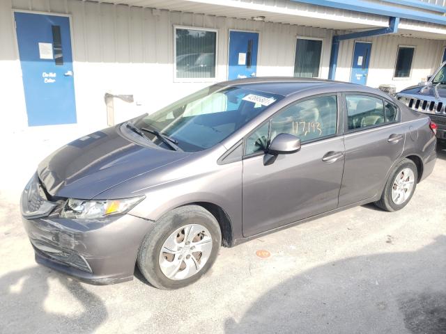 Photo 1 VIN: 19XFB2F59DE069365 - HONDA CIVIC LX 