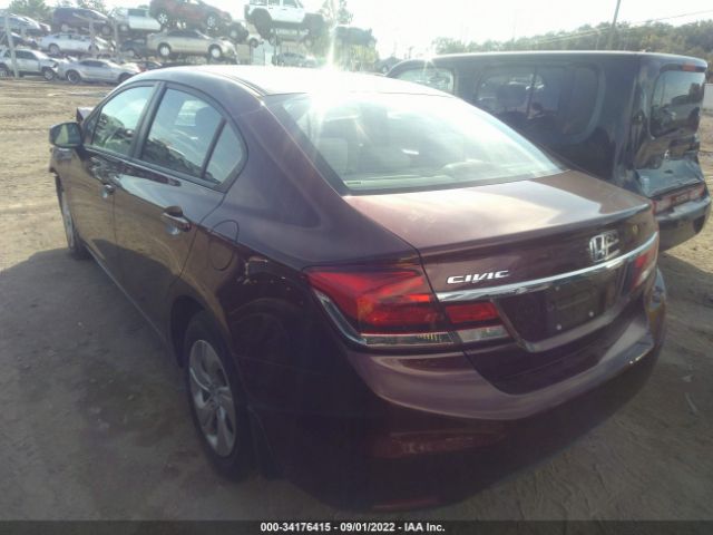 Photo 2 VIN: 19XFB2F59DE069687 - HONDA CIVIC SDN 