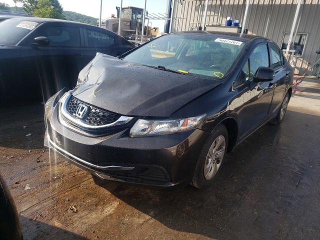 Photo 1 VIN: 19XFB2F59DE074968 - HONDA CIVIC LX 