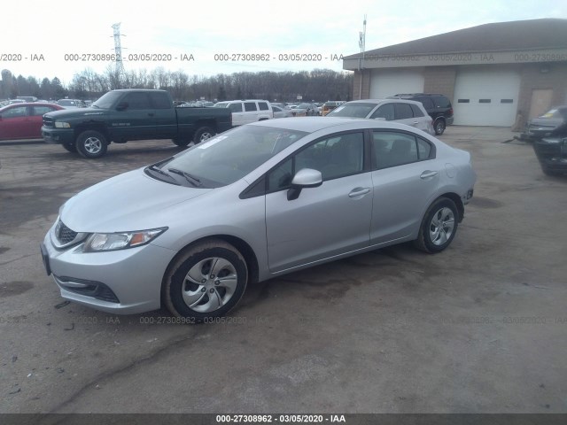 Photo 1 VIN: 19XFB2F59DE096629 - HONDA CIVIC SDN 