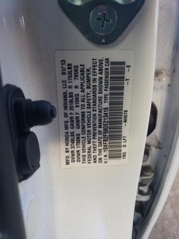 Photo 11 VIN: 19XFB2F59DE213416 - HONDA CIVIC 