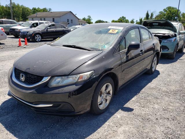 Photo 1 VIN: 19XFB2F59DE225663 - HONDA CIVIC LX 