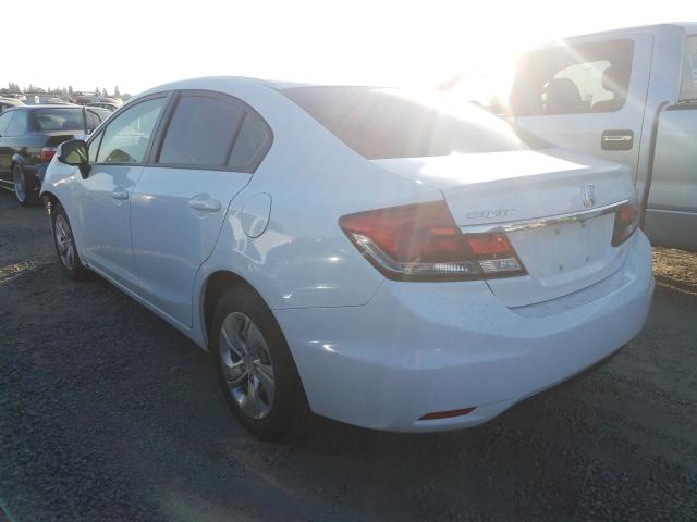 Photo 2 VIN: 19XFB2F59DE288536 - HONDA CIVIC LX 