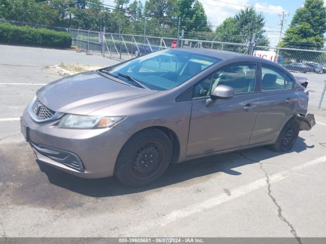 Photo 1 VIN: 19XFB2F59DE291467 - HONDA CIVIC 