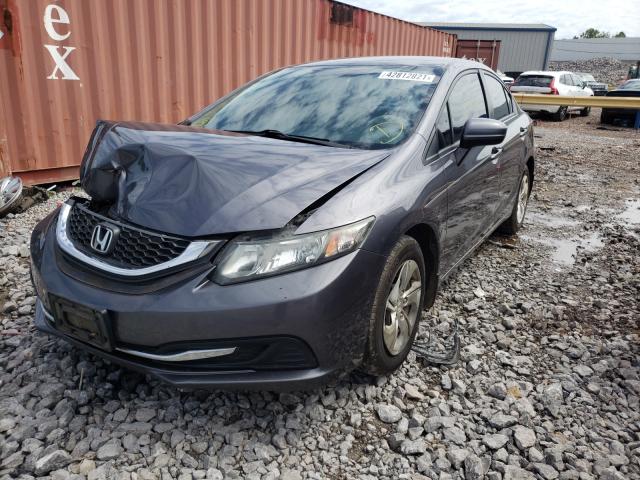 Photo 1 VIN: 19XFB2F59EE004890 - HONDA CIVIC LX 