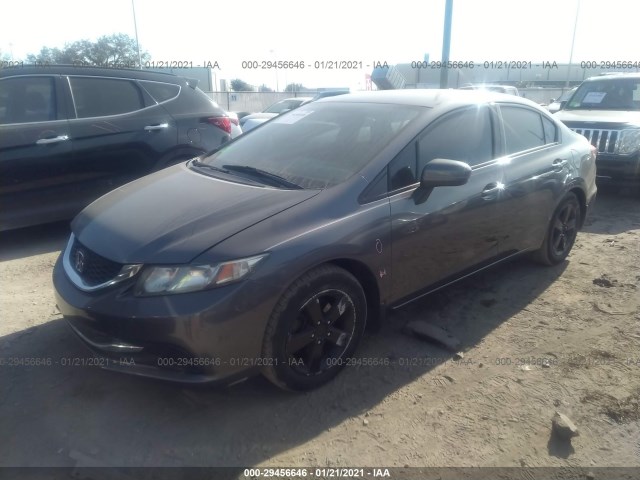 Photo 1 VIN: 19XFB2F59EE005750 - HONDA CIVIC SEDAN 