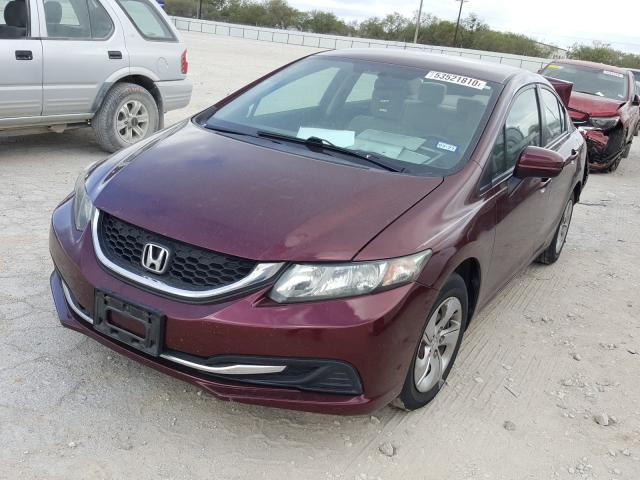 Photo 1 VIN: 19XFB2F59EE021365 - HONDA CIVIC LX 