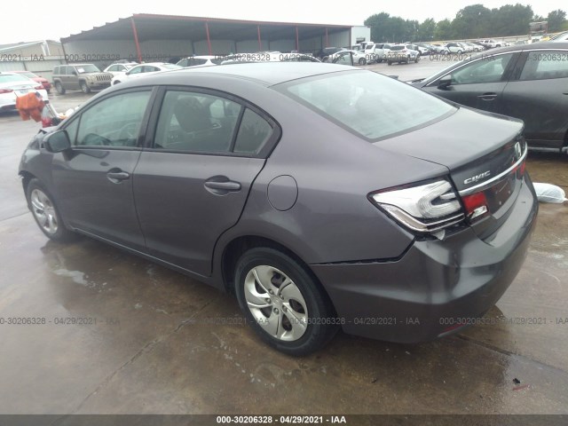 Photo 2 VIN: 19XFB2F59EE026243 - HONDA CIVIC SEDAN 