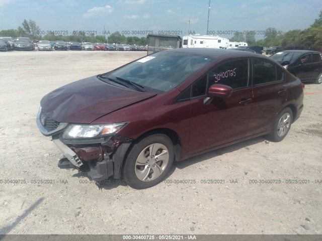 Photo 1 VIN: 19XFB2F59EE035413 - HONDA CIVIC SEDAN 