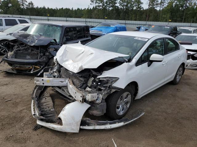 Photo 1 VIN: 19XFB2F59EE035797 - HONDA CIVIC LX 