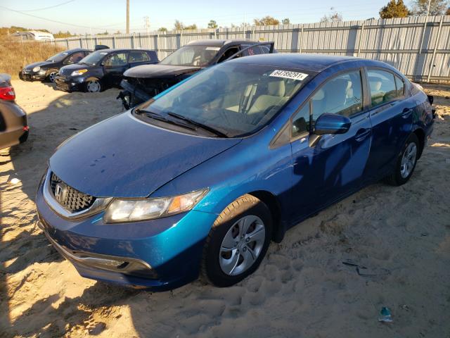 Photo 1 VIN: 19XFB2F59EE048050 - HONDA CIVIC LX 