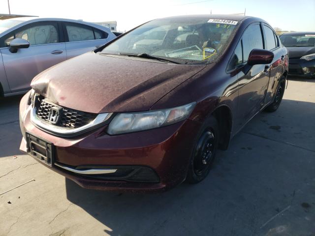 Photo 1 VIN: 19XFB2F59EE049943 - HONDA CIVIC LX 