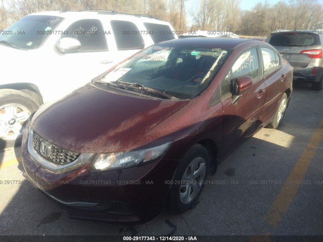 Photo 1 VIN: 19XFB2F59EE063325 - HONDA CIVIC SEDAN 