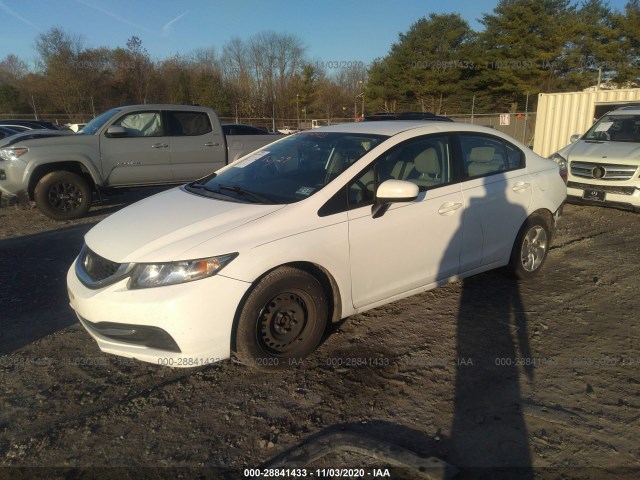 Photo 1 VIN: 19XFB2F59EE068525 - HONDA CIVIC SEDAN 