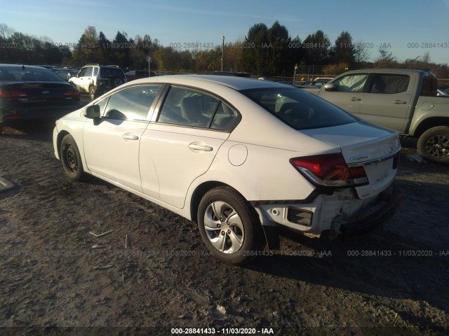 Photo 2 VIN: 19XFB2F59EE068525 - HONDA CIVIC SEDAN 