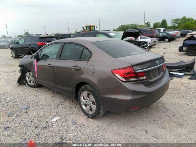 Photo 2 VIN: 19XFB2F59EE076852 - HONDA CIVIC SEDAN 