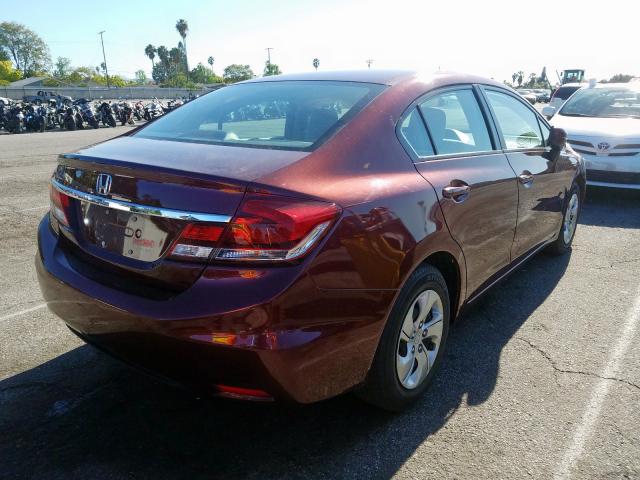 Photo 3 VIN: 19XFB2F59EE244909 - HONDA CIVIC LX 