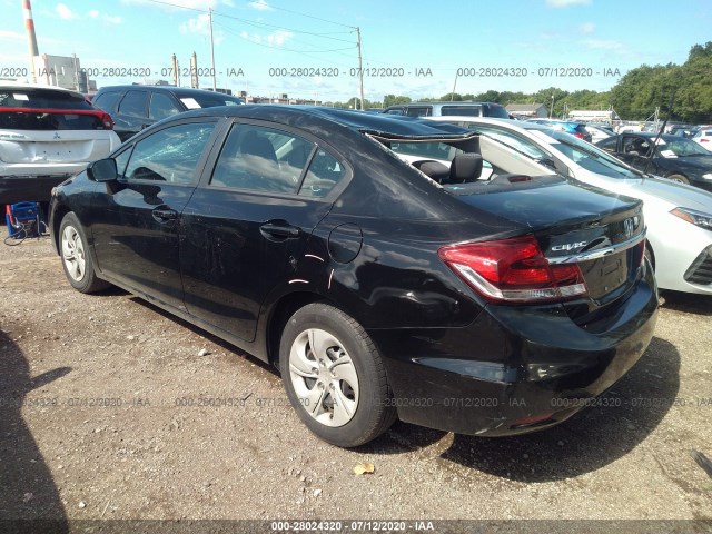 Photo 2 VIN: 19XFB2F59FE005054 - HONDA CIVIC SEDAN 