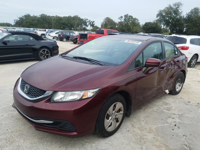 Photo 1 VIN: 19XFB2F59FE025093 - HONDA CIVIC LX 