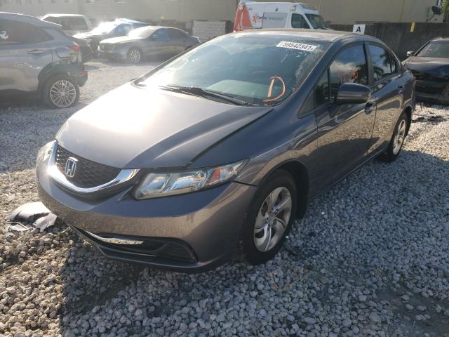 Photo 1 VIN: 19XFB2F59FE056392 - HONDA CIVIC LX 