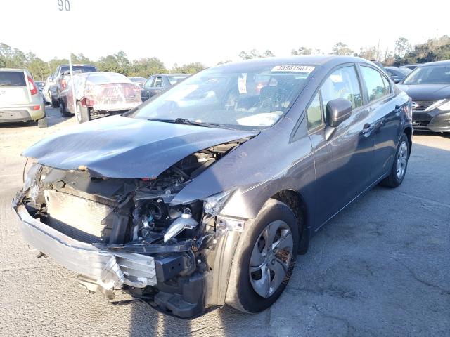 Photo 1 VIN: 19XFB2F59FE073029 - HONDA CIVIC LX 