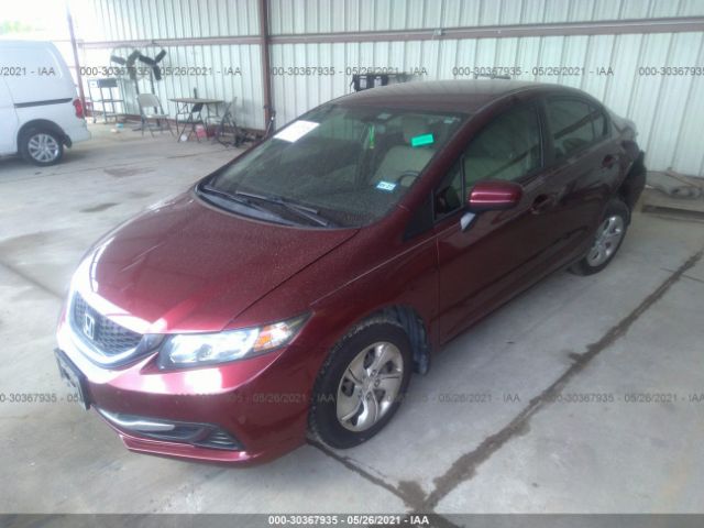 Photo 1 VIN: 19XFB2F59FE078506 - HONDA CIVIC SEDAN 