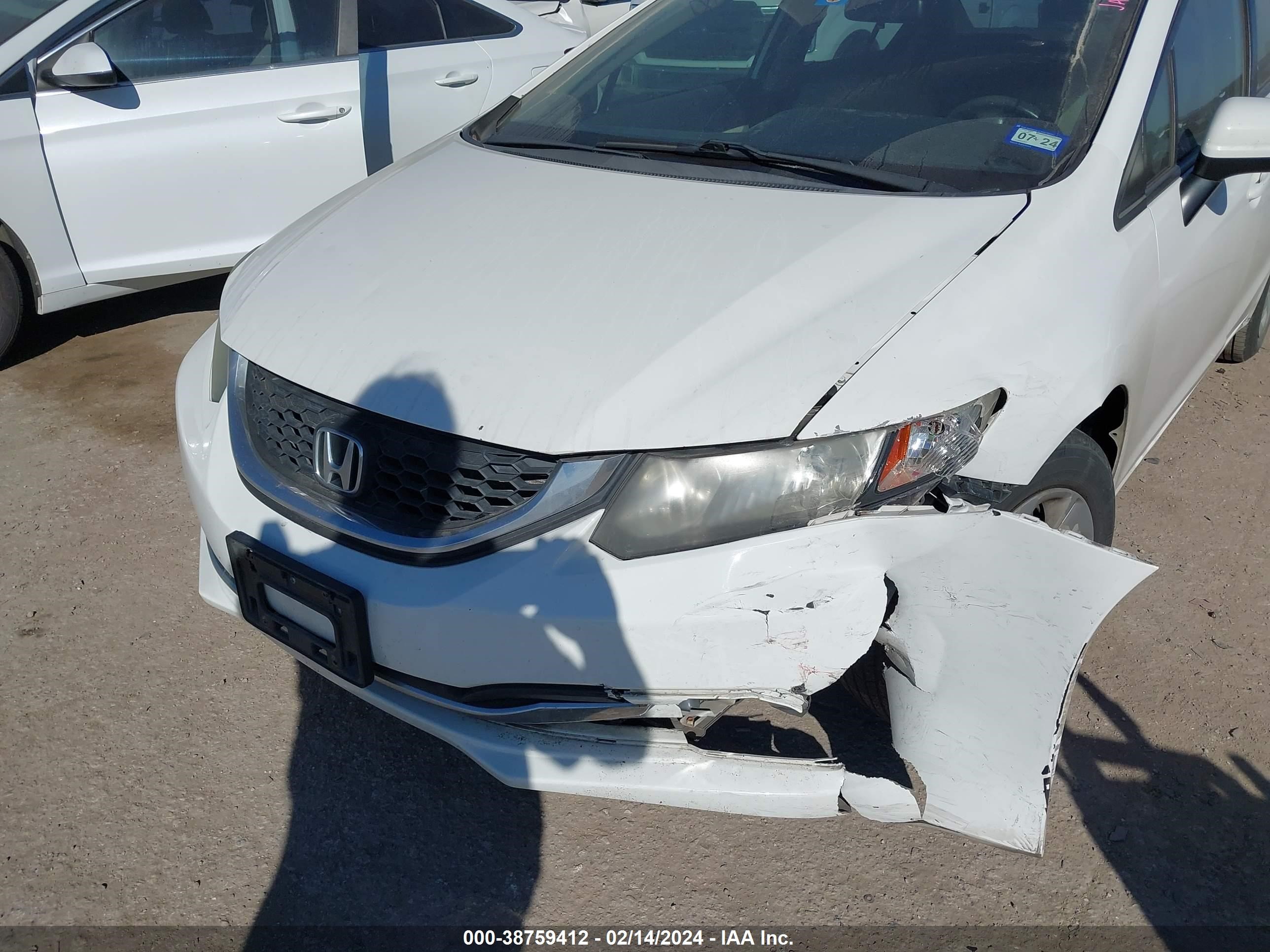 Photo 5 VIN: 19XFB2F59FE120625 - HONDA CIVIC 