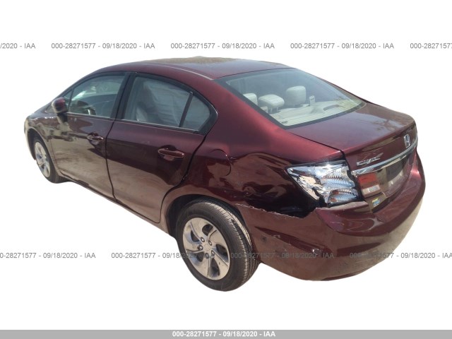 Photo 2 VIN: 19XFB2F59FE120740 - HONDA CIVIC SEDAN 