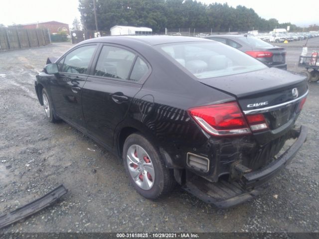 Photo 2 VIN: 19XFB2F59FE209451 - HONDA CIVIC SEDAN 