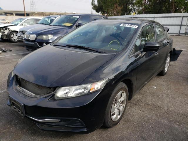 Photo 1 VIN: 19XFB2F59FE290385 - HONDA CIVIC LX 