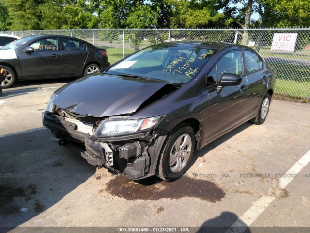 Photo 1 VIN: 19XFB2F59FE291312 - HONDA CIVIC SEDAN 