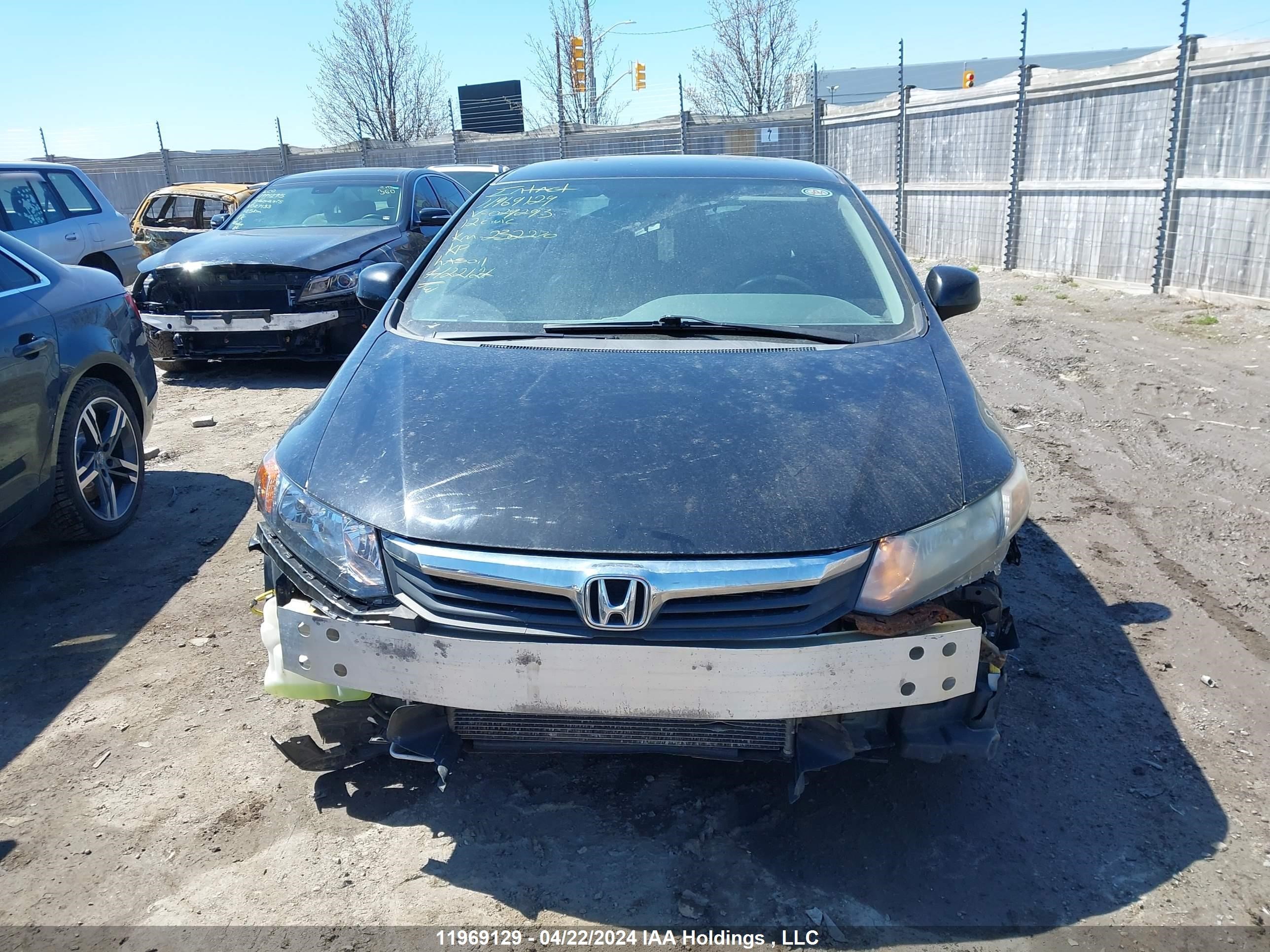 Photo 11 VIN: 19XFB2F5XCE029293 - HONDA CIVIC 