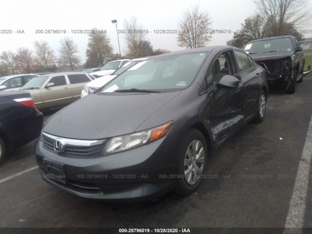 Photo 1 VIN: 19XFB2F5XCE313457 - HONDA CIVIC SDN 