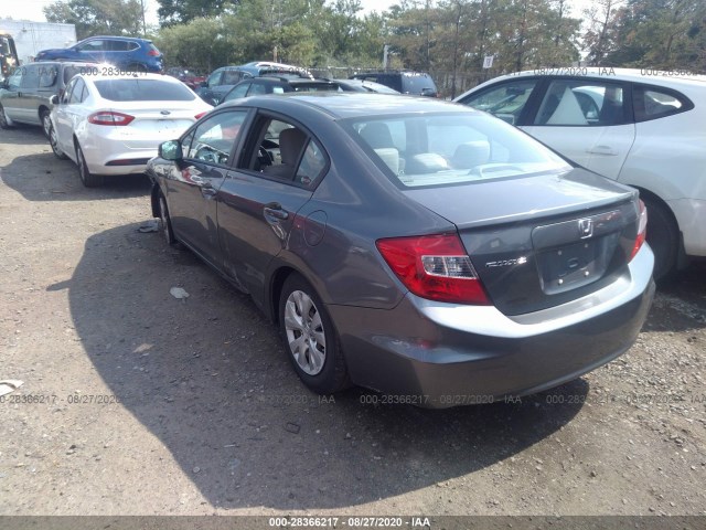 Photo 2 VIN: 19XFB2F5XCE342425 - HONDA CIVIC SDN 