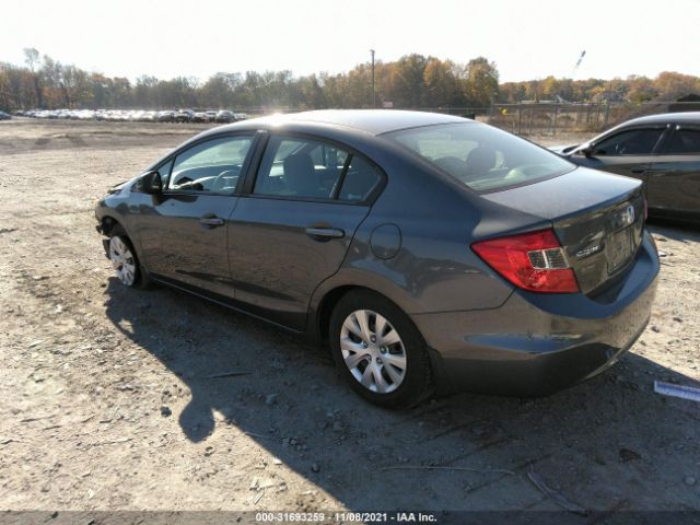 Photo 2 VIN: 19XFB2F5XCE372475 - HONDA CIVIC SDN 