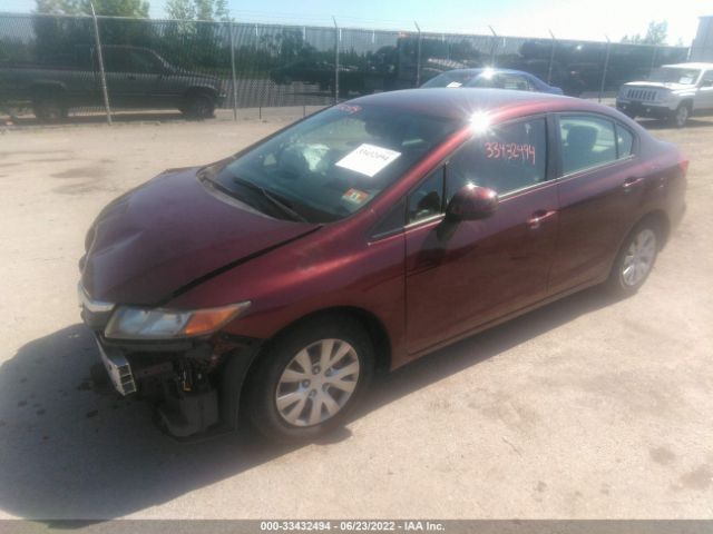 Photo 1 VIN: 19XFB2F5XCE375716 - HONDA CIVIC LX 